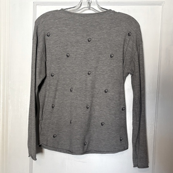 Rachel Zoe Gray Crew Neck‎ Sweater - Picture 2 of 6